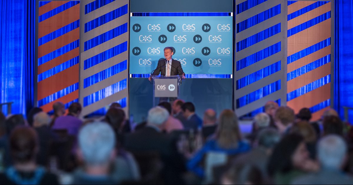 DA President Gara LaMarche speaks about ways to resist Donald Trump's agenda at the National Progressive Donor Summit in March 2017.